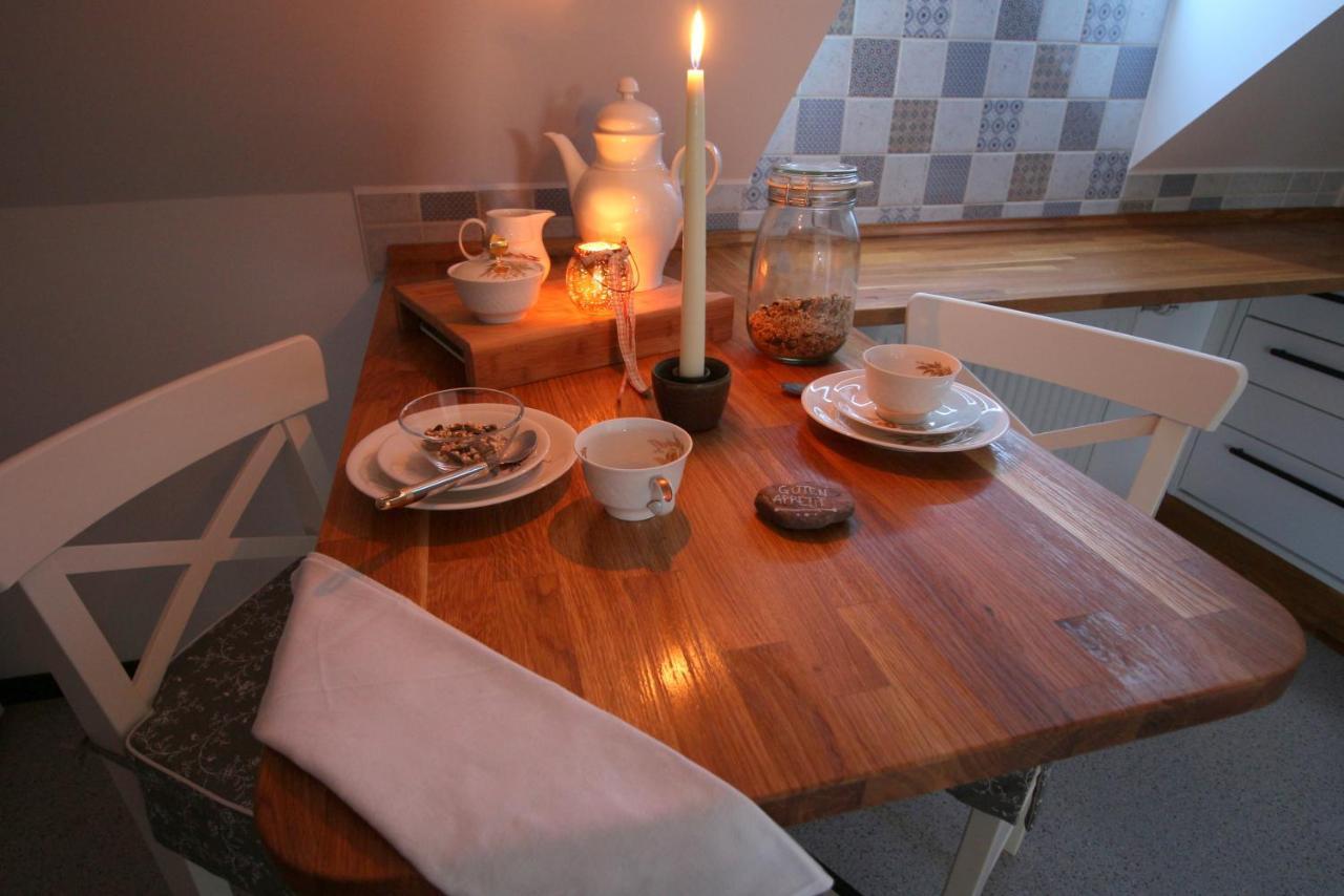 Ferienwohnung Spatzennest Frankenberg Ngoại thất bức ảnh